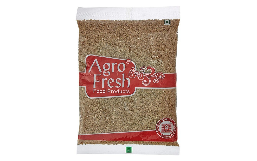 Agro Fresh Broken Brown Wheat    Pack  500 grams